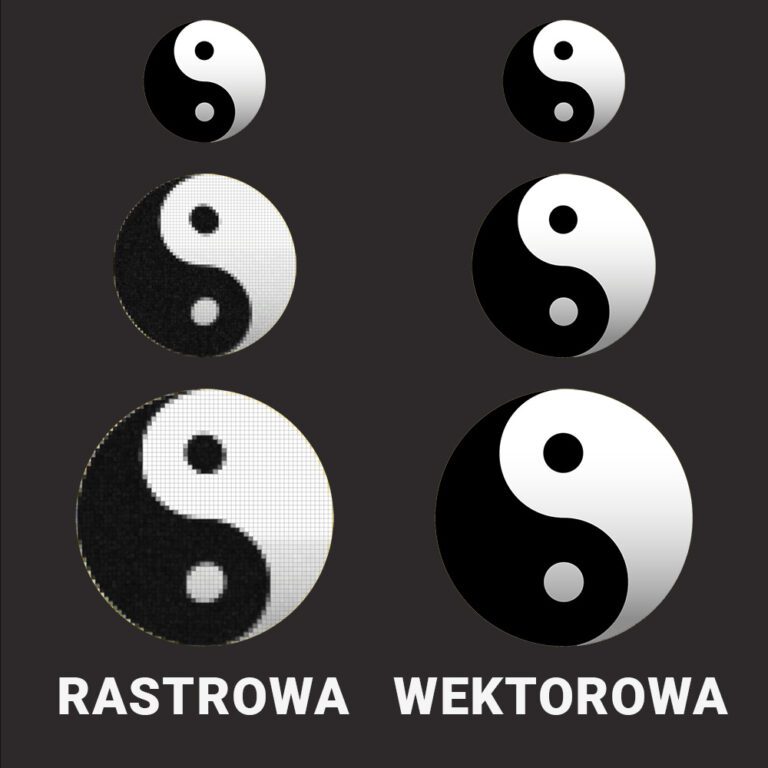 Grafika rastrowa vs. wektorowa: Porównanie technik, zastosowań i narzędzi pracy