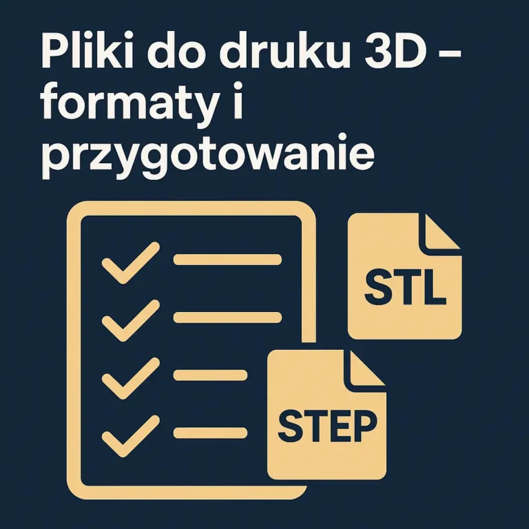 Jak przygotować pliki do druku 3D
