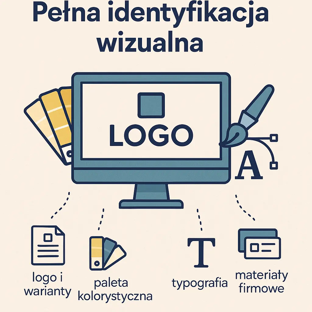 Pełna identyfikacja wizualna – co to jest i kiedy jej potrzebujesz
