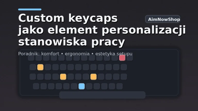 Custom keycaps jako element personalizacji stanowiska pracy