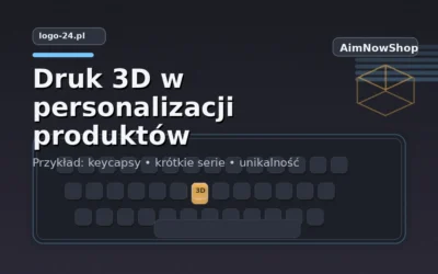 Druk 3D w personalizacji produktów – przykład keycapsów