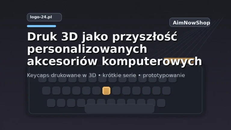 Druk 3D jako przyszłość personalizowanych akcesoriów komputerowych
