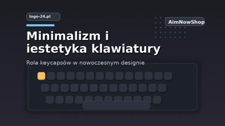 Minimalizm i estetyka klawiatury – rola keycapsów w nowoczesnym designie