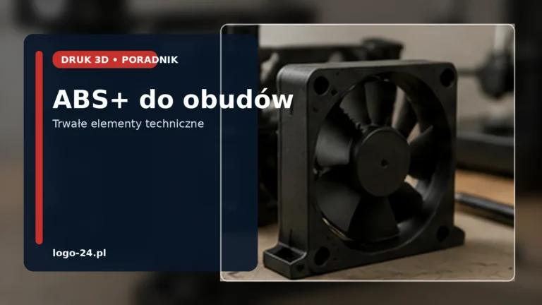 ABS+ w druku 3D – materiał do obudów i elementów technicznych