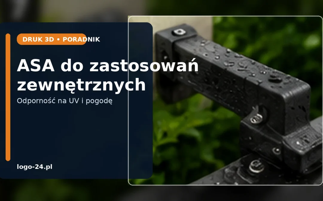 Elementy drukowane na zewnątrz – dlaczego ASA radzi sobie z pogodą?