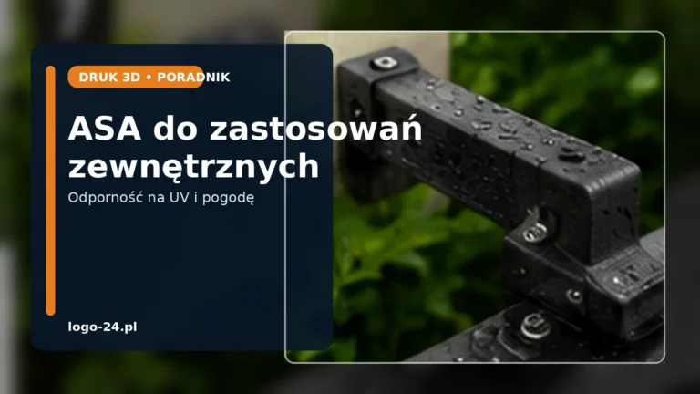 Elementy drukowane na zewnątrz – dlaczego ASA radzi sobie z pogodą?