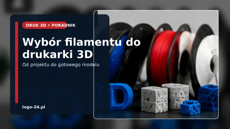 Wybór filamentu do drukarki 3D – od projektu do gotowego modelu