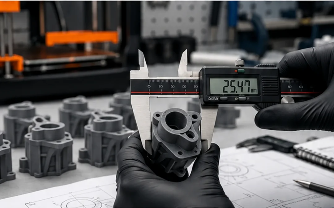 Kontrola jakości druku 3D – jak odbierać części techniczne, prototypy i krótkie serie?